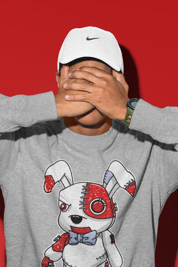 Jordan 6 Red Velvet Cookies Sneaker Match Tees Cyborg Bunny Sneaker Tees Jordan 6 Red Velvet Cookies Sneaker Release Tees Unisex Shirts