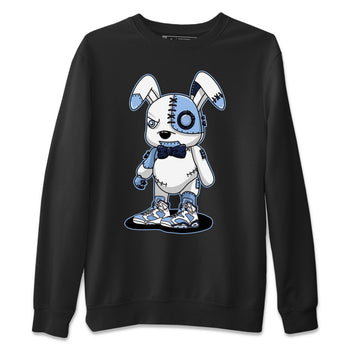 Jordan 6 UNC Sneaker Match Tees Cyborg Bunny Sneaker Tees Jordan 6 UNC Sneaker Release Tees Unisex Shirts