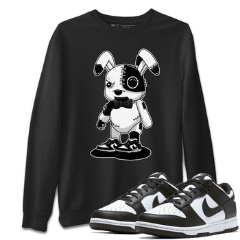 Dunk Panda Sneaker Match Tees Cyborg bunny Sneaker Tees Dunk Panda Sneaker Release Tees Unisex Shirts