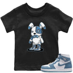 Jordan 1 Denim Sneaker Match Tees Cyborg Bunny Sneaker Tees Jordan 1 Denim Sneaker Release Tees Kids Shirts