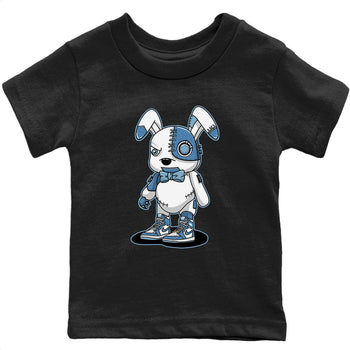 Jordan 1 Denim Sneaker Match Tees Cyborg Bunny Sneaker Tees Jordan 1 Denim Sneaker Release Tees Kids Shirts