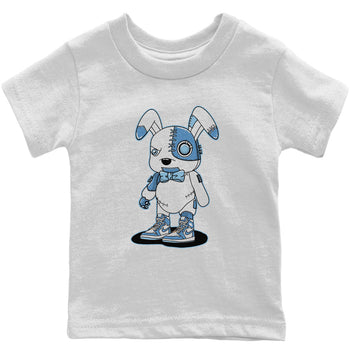 Jordan 1 Denim Sneaker Match Tees Cyborg Bunny Sneaker Tees Jordan 1 Denim Sneaker Release Tees Kids Shirts