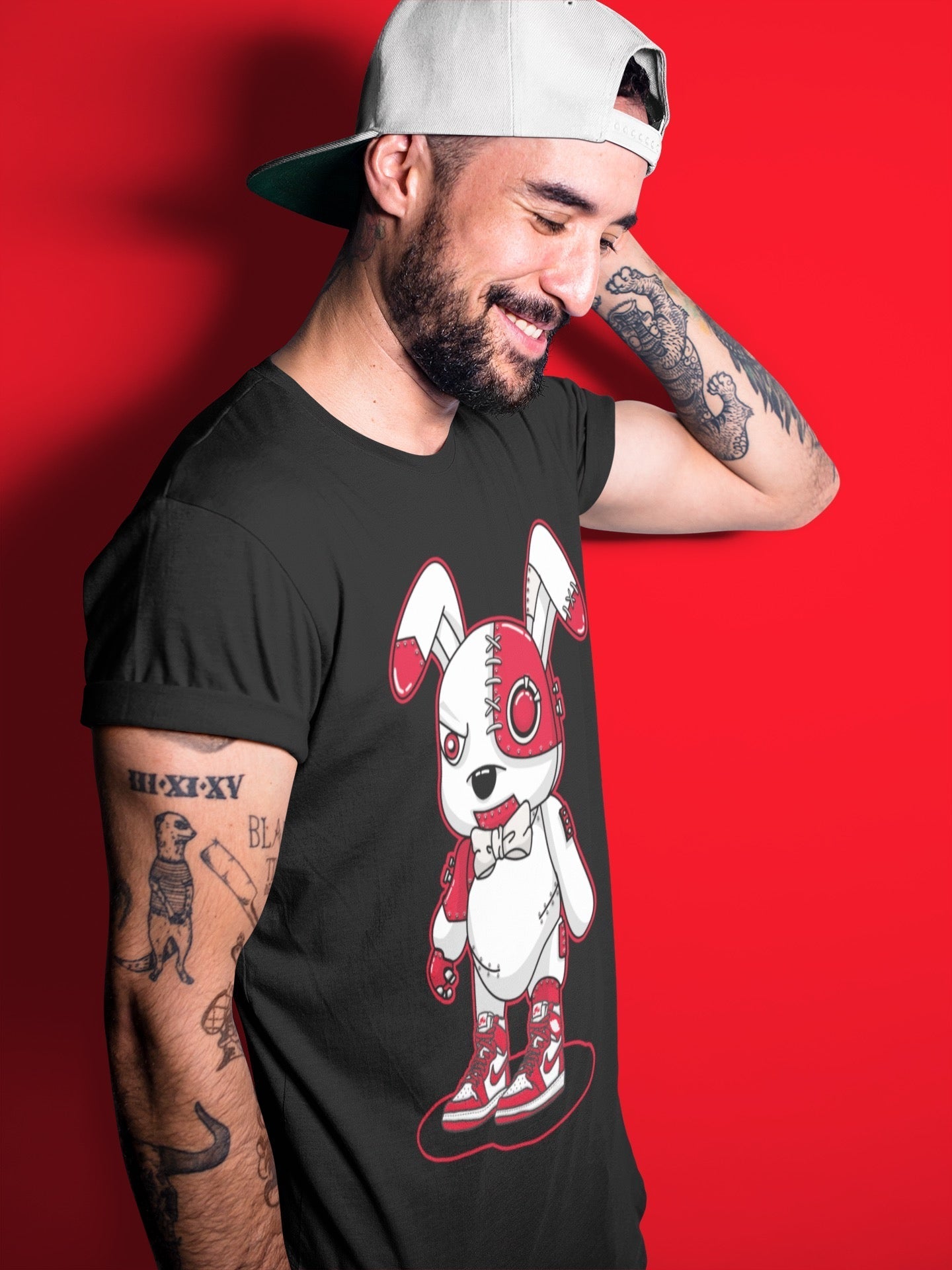 Jordan 1 Newstalgia Sneaker Match Tees Cyborg Bunny Sneaker Tees Jordan 1 Newstalgia Sneaker Release Tees Unisex Shirts