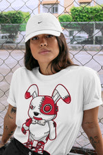 Jordan 1 Newstalgia Sneaker Match Tees Cyborg Bunny Sneaker Tees Jordan 1 Newstalgia Sneaker Release Tees Unisex Shirts