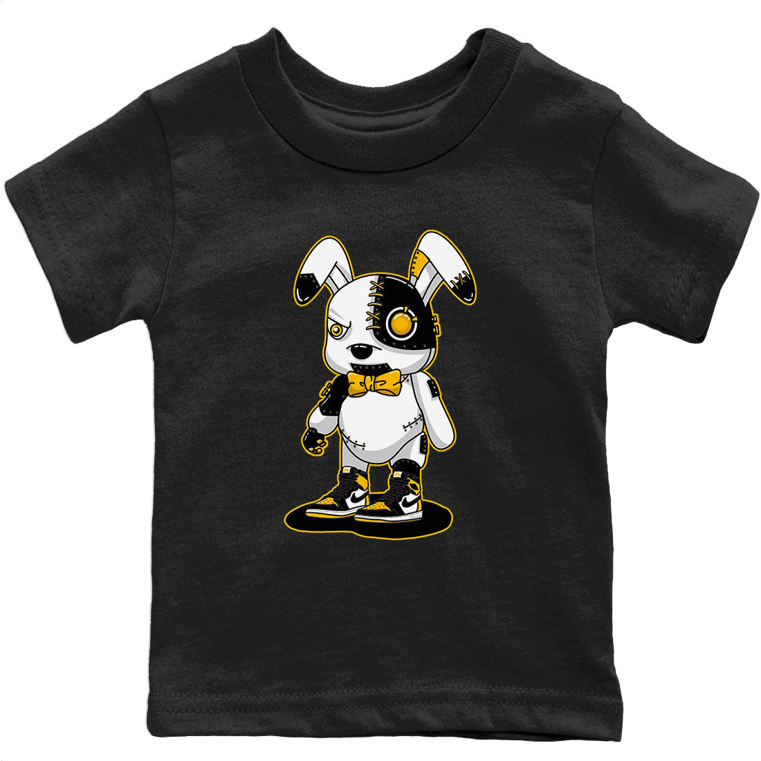 Jordan 1 Taxi Sneaker Match Tees Cyborg Bunny Sneaker Tees Jordan 1 Taxi Sneaker Release Tees Kids Shirts