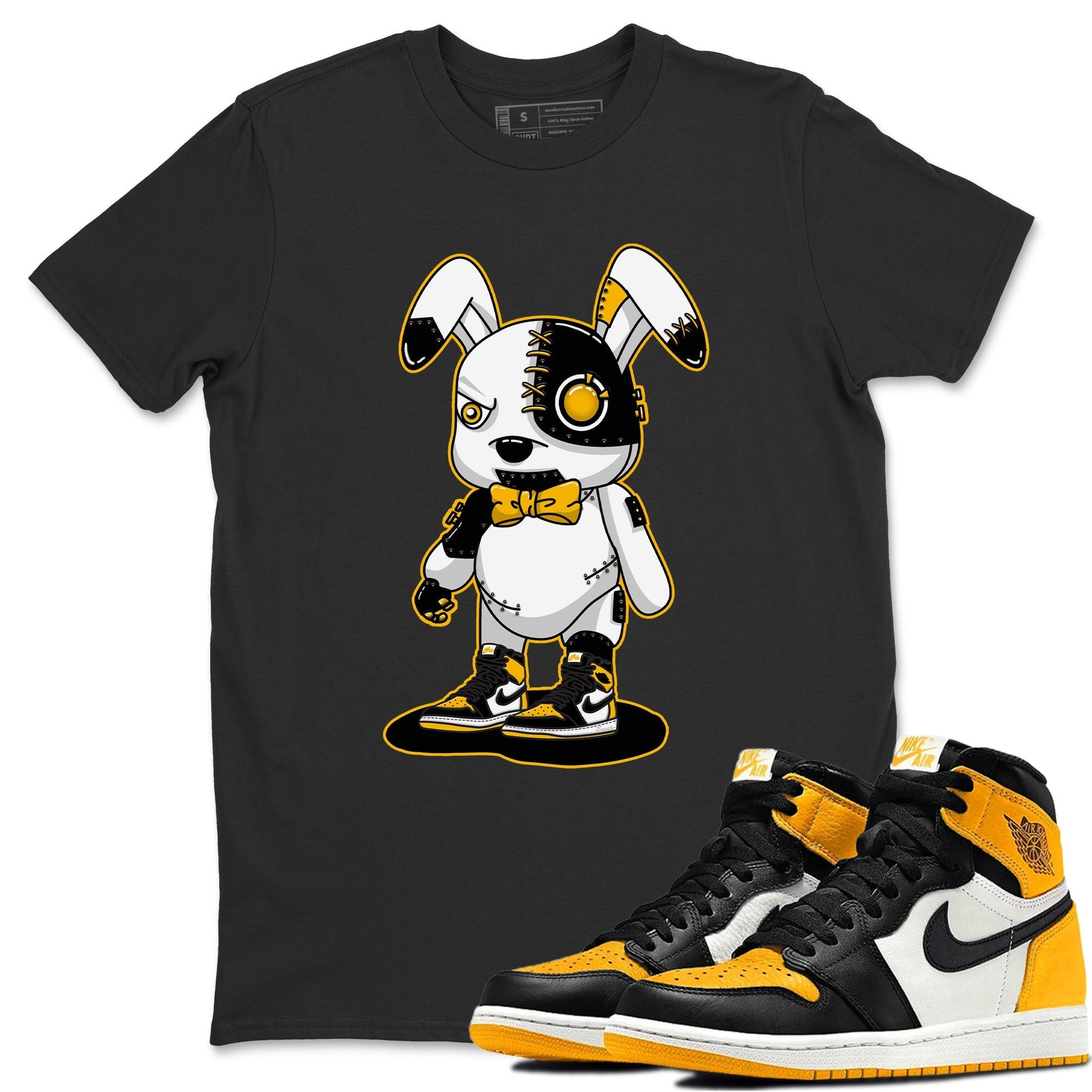 Jordan 1 Taxi Sneaker Match Tees Cyborg Bunny Sneaker Tees Jordan 1 Taxi Sneaker Release Tees Unisex Shirts