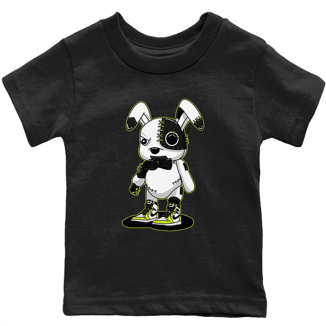 Jordan 1 Visionaire Sneaker Match Tees Cyborg Bunny Sneaker Tees Jordan 1 Visionaire Sneaker Release Tees Kids Shirts