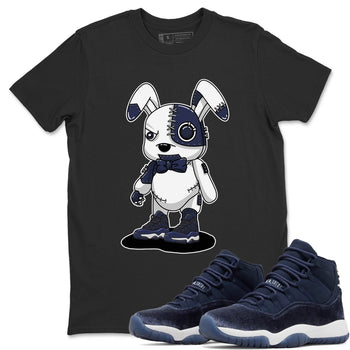 Jordan 11 Midnight Navy Sneaker Match Tees Cyborg Bunny Sneaker Tees Jordan 11 Midnight Navy Sneaker Release Tees Unisex Shirts
