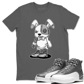 Jordan 12 Stealth Sneaker Match Tees Cyborg Bunny Sneaker Tees Jordan 12 Stealth Sneaker Release Tees Unisex Shirts