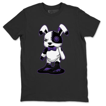 Jordan 13 Court Purple Sneaker Match Tees Cyborg Bunny Sneaker Tees Jordan 13 Court Purple Sneaker Release Tees Unisex Shirts