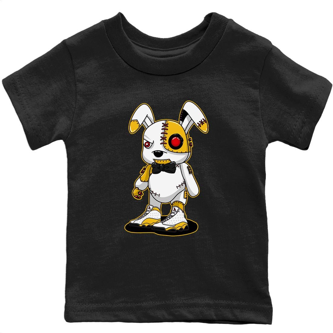 Jordan 13 Del Sol Sneaker Match Tees Cyborg Bunny Sneaker Tees Jordan 13 Del Sol Sneaker Release Tees Kids Shirts