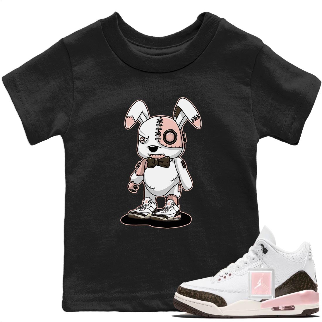Jordan 3 Atmosphere Sneaker Match Tees Cyborg Bunny Sneaker Tees Jordan 3 Atmosphere Sneaker Release Tees Kids Shirts