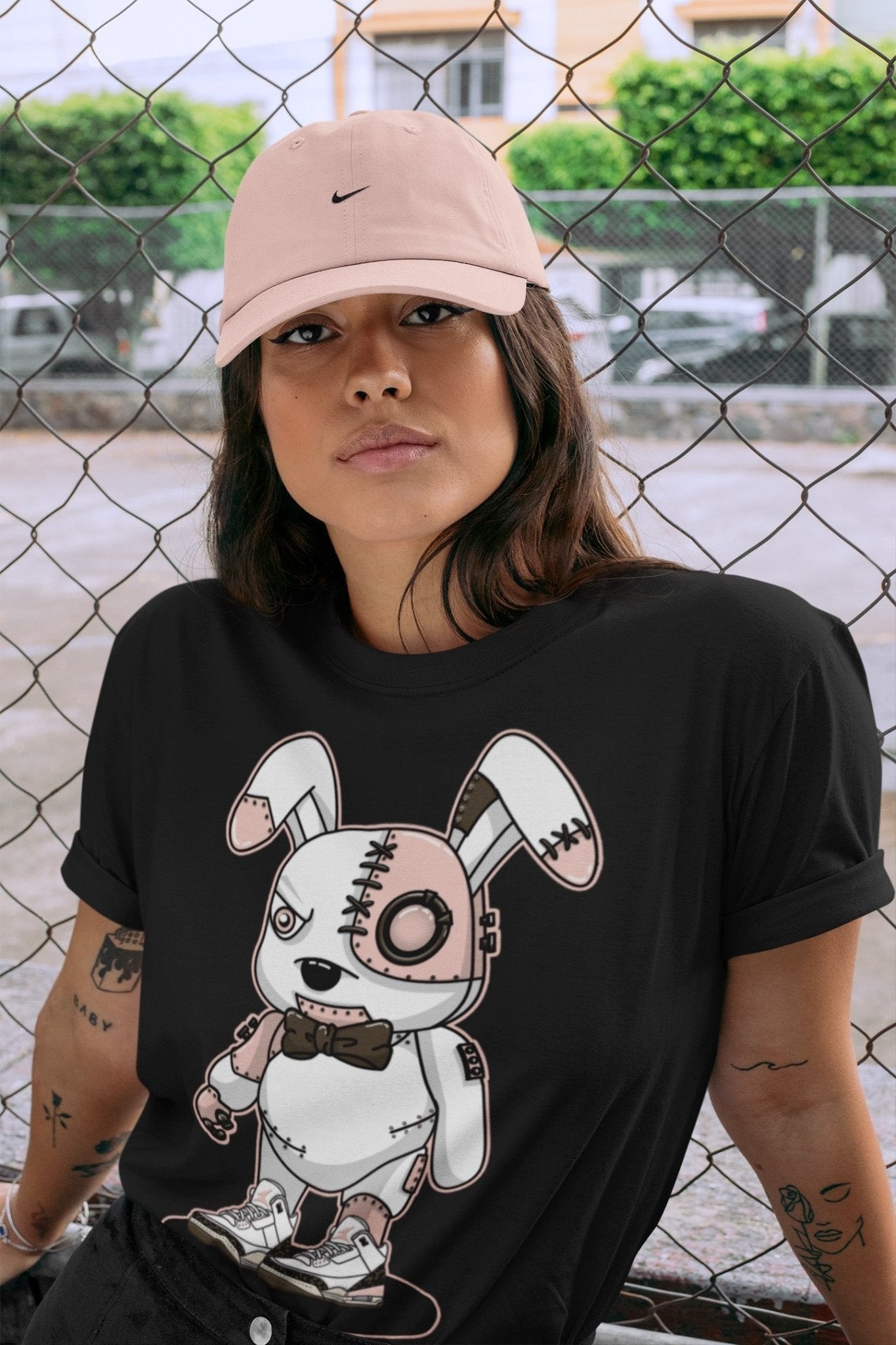 Jordan 3 Atmosphere Sneaker Match Tees Cyborg Bunny Sneaker Tees Jordan 3 Atmosphere Sneaker Release Tees Unisex Shirts