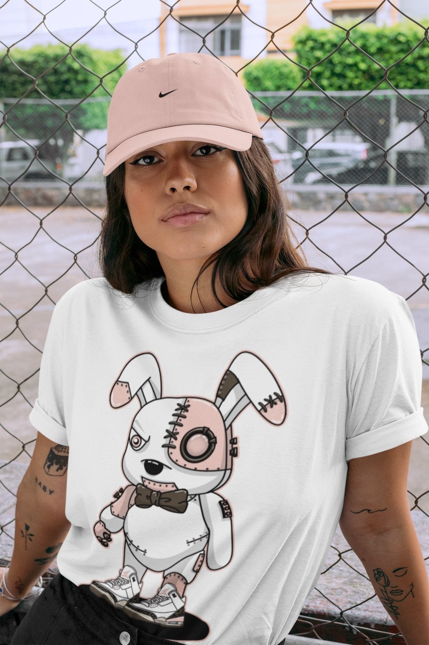Jordan 3 Atmosphere Sneaker Match Tees Cyborg Bunny Sneaker Tees Jordan 3 Atmosphere Sneaker Release Tees Unisex Shirts