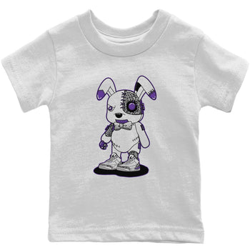 Jordan 3 Dark Iris Sneaker Match Tees Cyborg Bunny Sneaker Tees Jordan 3 Dark Iris Sneaker Release Tees Kids Shirts