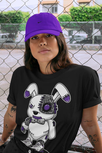 Jordan 3 Dark Iris Sneaker Match Tees Cyborg Bunny Sneaker Tees Jordan 3 Dark Iris Sneaker Release Tees Unisex Shirts