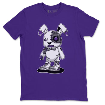 Jordan 3 Dark Iris Sneaker Match Tees Cyborg Bunny Sneaker Tees Jordan 3 Dark Iris Sneaker Release Tees Unisex Shirts