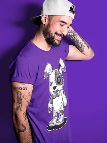 Jordan 3 Dark Iris Sneaker Match Tees Cyborg Bunny Sneaker Tees Jordan 3 Dark Iris Sneaker Release Tees Unisex Shirts