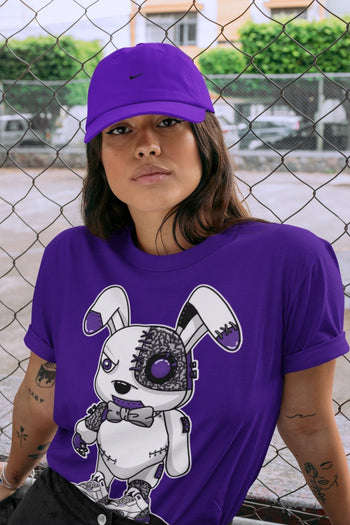 Jordan 3 Dark Iris Sneaker Match Tees Cyborg Bunny Sneaker Tees Jordan 3 Dark Iris Sneaker Release Tees Unisex Shirts