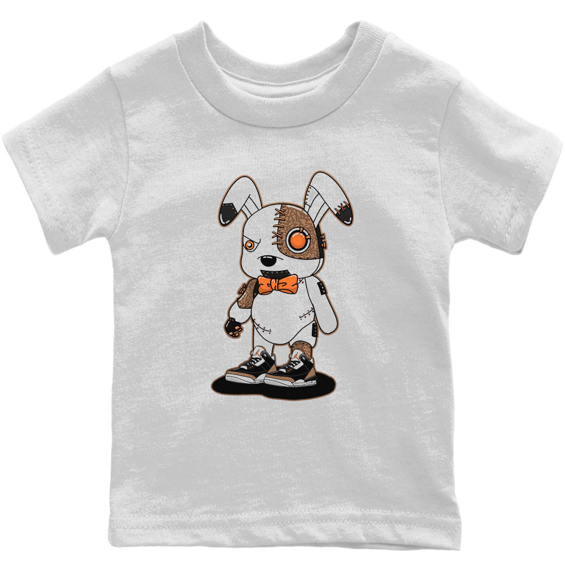 Jordan 3 Desert Elephant Sneaker Match Tees Cyborg Bunny Sneaker Tees Jordan 3 Desert Elephant Sneaker Release Tees Kids Shirts