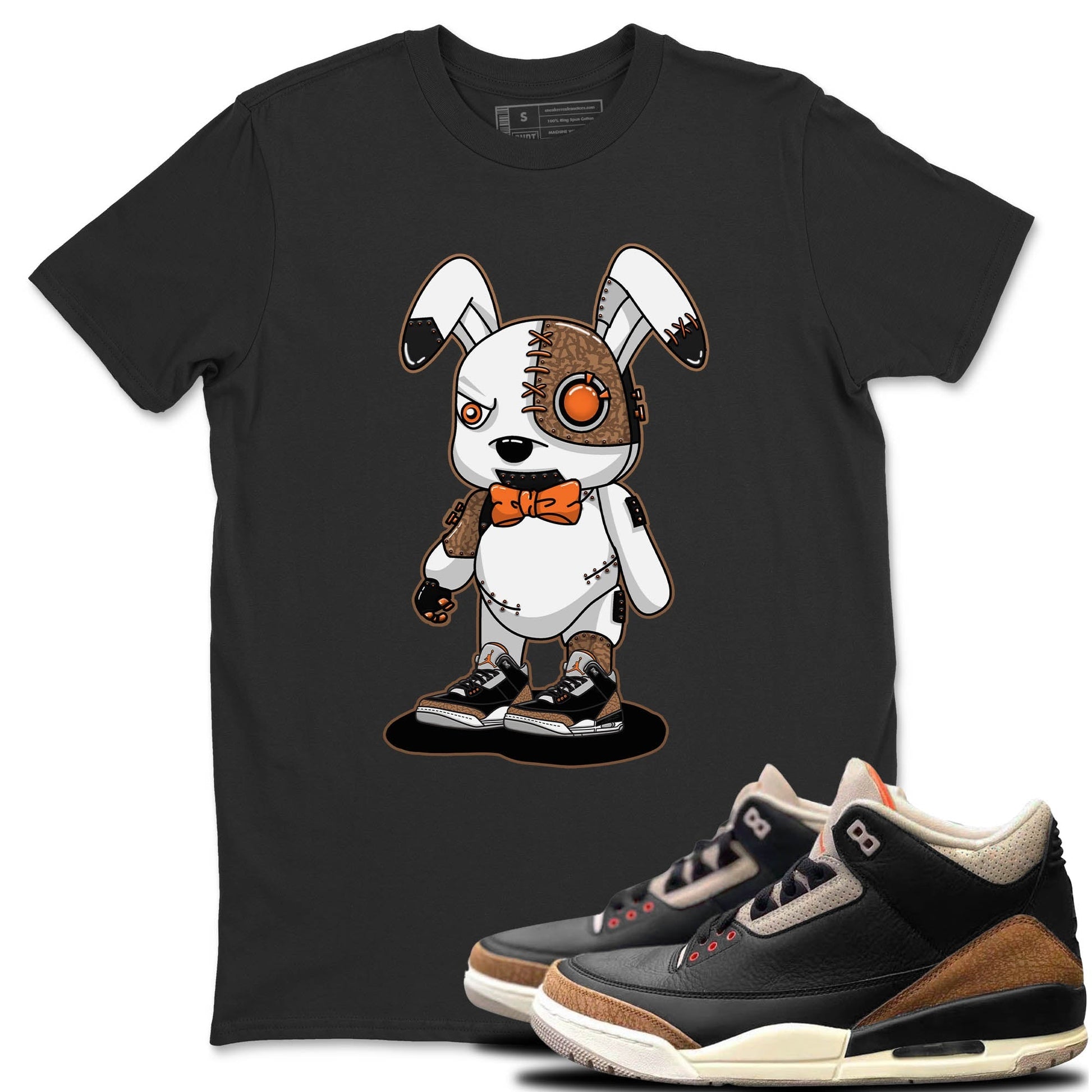 Jordan 3 Desert Elephant Sneaker Match Tees Cyborg Bunny Sneaker Tees Jordan 3 Desert Elephant Sneaker Release Tees Unisex Shirts