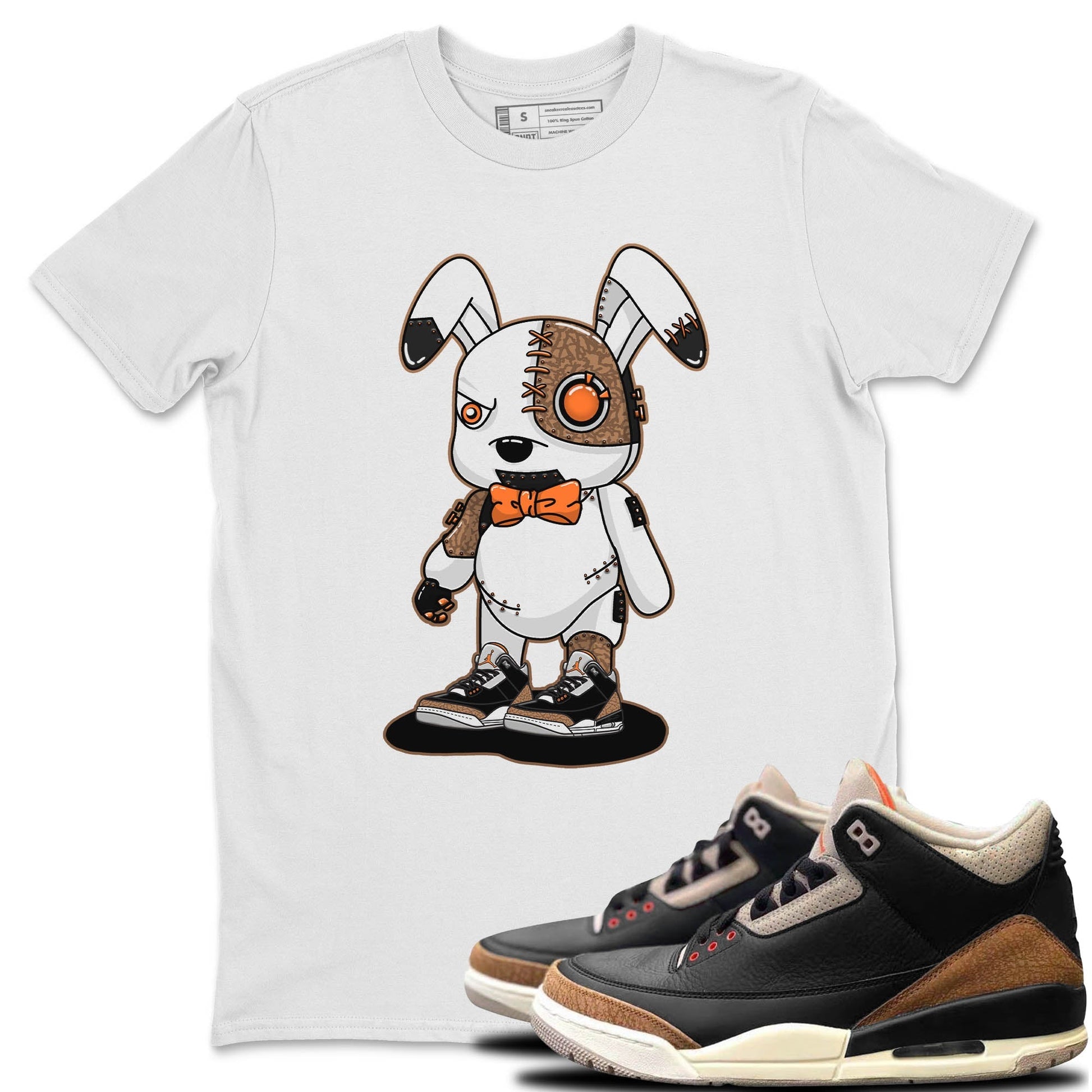 Jordan 3 Desert Elephant Sneaker Match Tees Cyborg Bunny Sneaker Tees Jordan 3 Desert Elephant Sneaker Release Tees Unisex Shirts