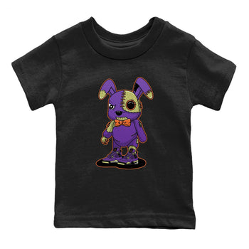 Jordan 4 Canyon Purple Sneaker Match Tees Cyborg Bunny Sneaker Tees Jordan 4 Canyon Purple Sneaker Release Tees Kids Shirts
