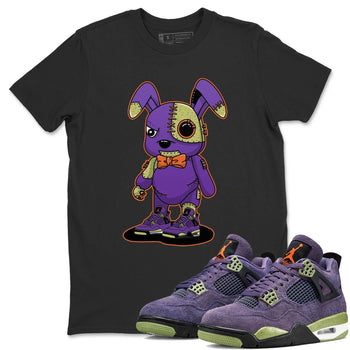 Jordan 4 Canyon Purple Sneaker Match Tees Cyborg Bunny Sneaker Tees Jordan 4 Canyon Purple Sneaker Release Tees Unisex Shirts
