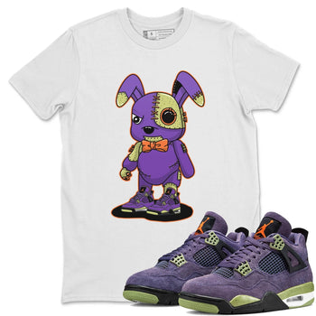 Jordan 4 Canyon Purple Sneaker Match Tees Cyborg Bunny Sneaker Tees Jordan 4 Canyon Purple Sneaker Release Tees Unisex Shirts