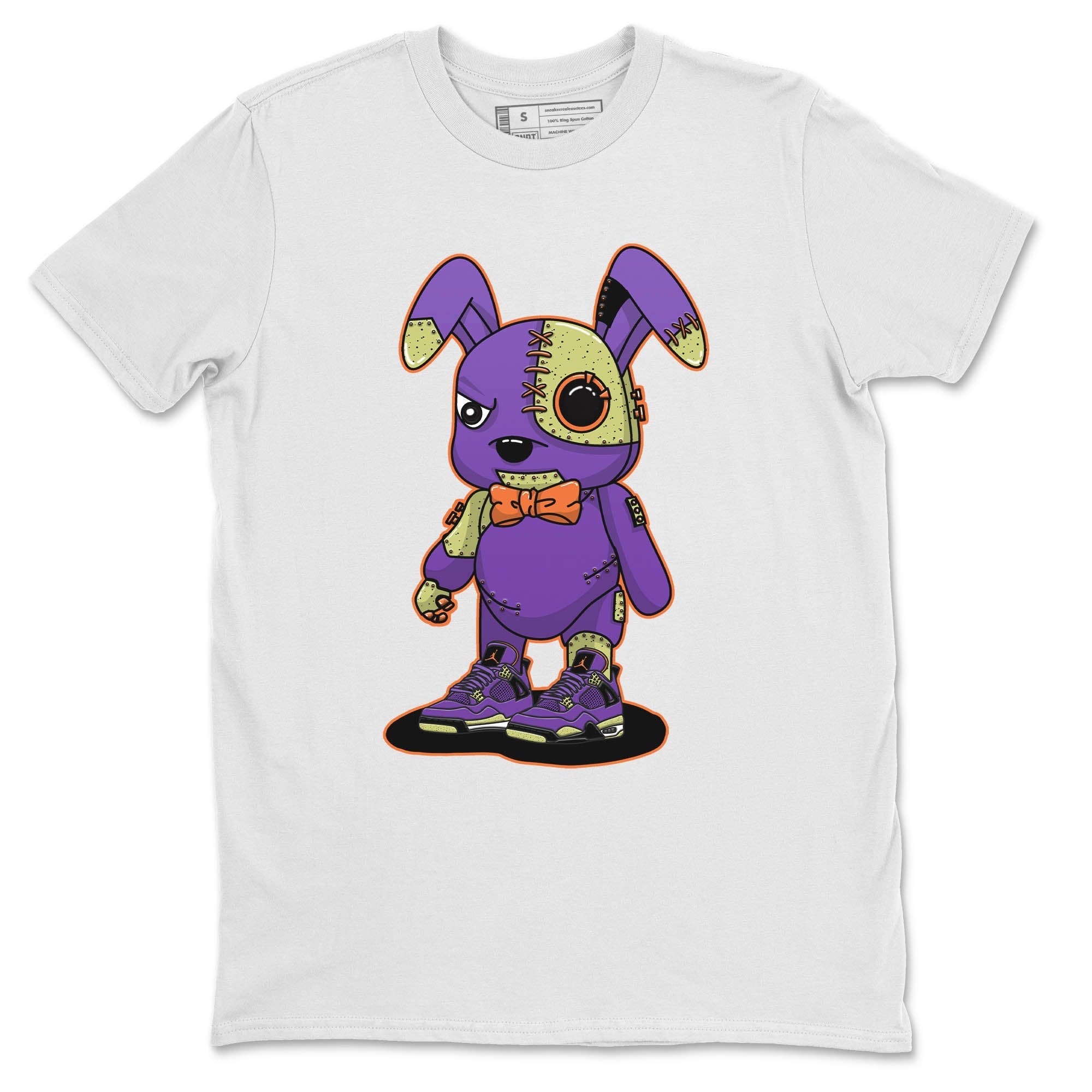 Jordan 4 Canyon Purple Sneaker Match Tees Cyborg Bunny Sneaker Tees Jordan 4 Canyon Purple Sneaker Release Tees Unisex Shirts
