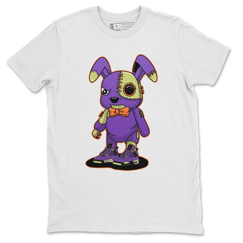 Jordan 4 Canyon Purple Sneaker Match Tees Cyborg Bunny Sneaker Tees Jordan 4 Canyon Purple Sneaker Release Tees Unisex Shirts