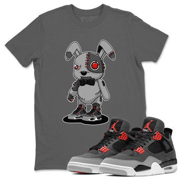 Jordan 4 Infrared Sneaker Match Tees Cyborg Bunny Sneaker Tees Jordan 4 Infrared Sneaker Release Tees Unisex Shirts
