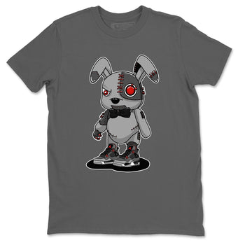 Jordan 4 Infrared Sneaker Match Tees Cyborg Bunny Sneaker Tees Jordan 4 Infrared Sneaker Release Tees Unisex Shirts