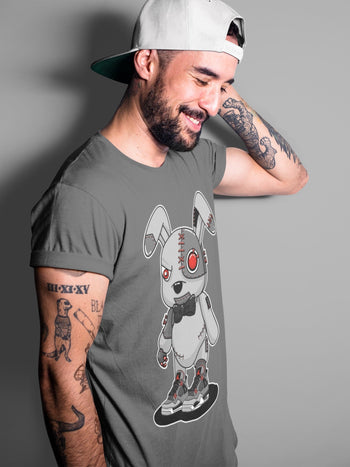 Jordan 4 Infrared Sneaker Match Tees Cyborg Bunny Sneaker Tees Jordan 4 Infrared Sneaker Release Tees Unisex Shirts
