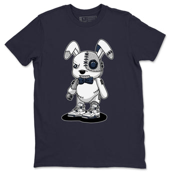 Jordan 4 Midnight Navy Sneaker Match Tees Cyborg Bunny Sneaker Tees Jordan 4 Midnight Navy Sneaker Release Tees Unisex Shirts