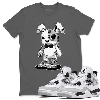 Jordan 4 Military Black Sneaker Match Tees Cyborg Bunny Sneaker Tees Jordan 4 Military Black Sneaker Release Tees Unisex Shirts