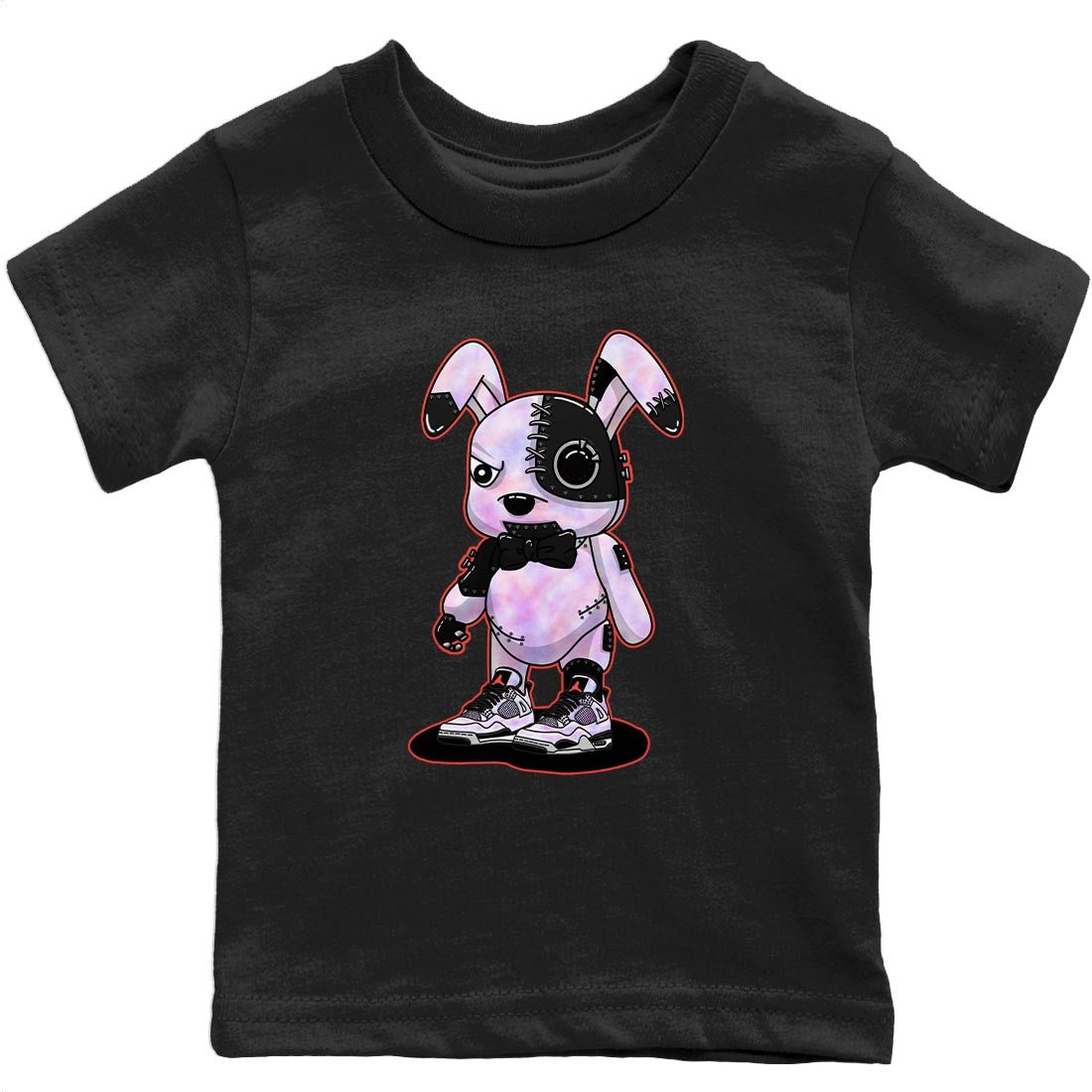 Jordan 4 Zen Master Sneaker Match Tees Cyborg Bunny Sneaker Tees Jordan 4 Zen Master Sneaker Release Tees Kids Shirts