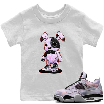 Jordan 4 Zen Master Sneaker Match Tees Cyborg Bunny Sneaker Tees Jordan 4 Zen Master Sneaker Release Tees Kids Shirts