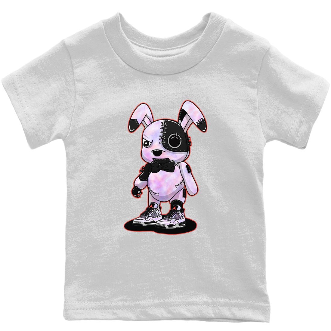 Jordan 4 Zen Master Sneaker Match Tees Cyborg Bunny Sneaker Tees Jordan 4 Zen Master Sneaker Release Tees Kids Shirts