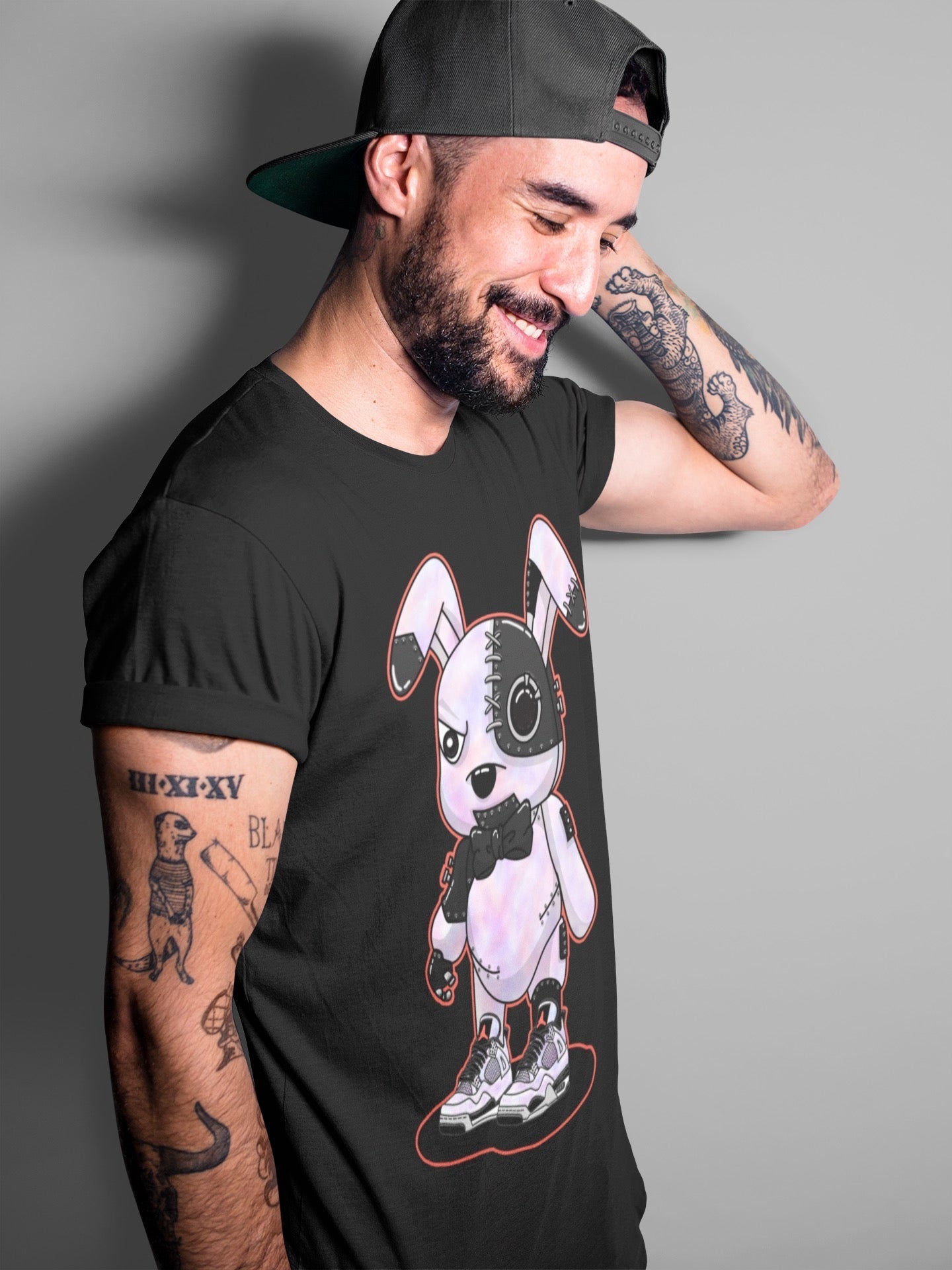 Jordan 4 Zen Master Sneaker Match Tees Cyborg Bunny Sneaker Tees Jordan 4 Zen Master Sneaker Release Tees Unisex Shirts