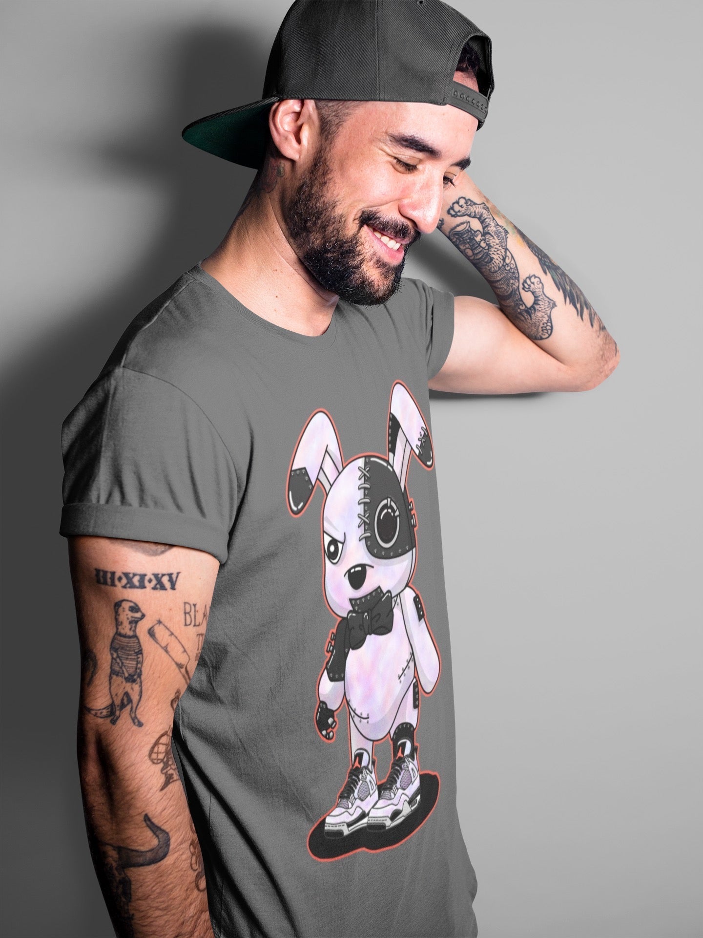 Jordan 4 Zen Master Sneaker Match Tees Cyborg Bunny Sneaker Tees Jordan 4 Zen Master Sneaker Release Tees Unisex Shirts
