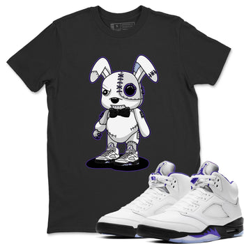 Jordan 5 Concord Sneaker Match Tees Cyborg Bunny Sneaker Tees Jordan 5 Concord Sneaker Release Tees Unisex Shirts