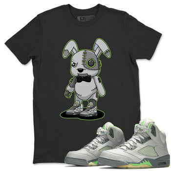 Jordan 5 Green Bean Sneaker Match Tees Cyborg Bunny Sneaker Tees Jordan 5 Green Bean Sneaker Release Tees Unisex Shirts