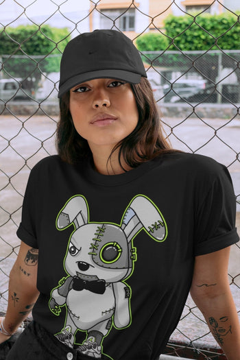 Jordan 5 Green Bean Sneaker Match Tees Cyborg Bunny Sneaker Tees Jordan 5 Green Bean Sneaker Release Tees Unisex Shirts