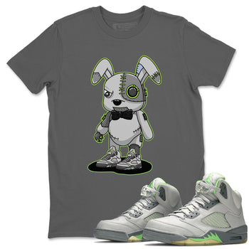 Jordan 5 Green Bean Sneaker Match Tees Cyborg Bunny Sneaker Tees Jordan 5 Green Bean Sneaker Release Tees Unisex Shirts