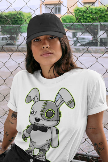 Jordan 5 Green Bean Sneaker Match Tees Cyborg Bunny Sneaker Tees Jordan 5 Green Bean Sneaker Release Tees Unisex Shirts