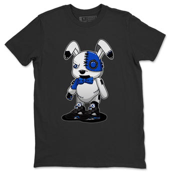Jordan 5 Racer Blue Sneaker Match Tees Cyborg Bunny Sneaker Tees Jordan 5 Racer Blue Sneaker Release Tees Unisex Shirts