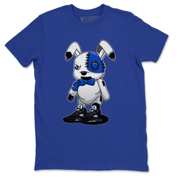 Jordan 5 Racer Blue Sneaker Match Tees Cyborg Bunny Sneaker Tees Jordan 5 Racer Blue Sneaker Release Tees Unisex Shirts
