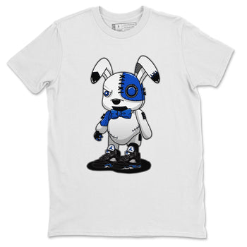 Jordan 5 Racer Blue Sneaker Match Tees Cyborg Bunny Sneaker Tees Jordan 5 Racer Blue Sneaker Release Tees Unisex Shirts