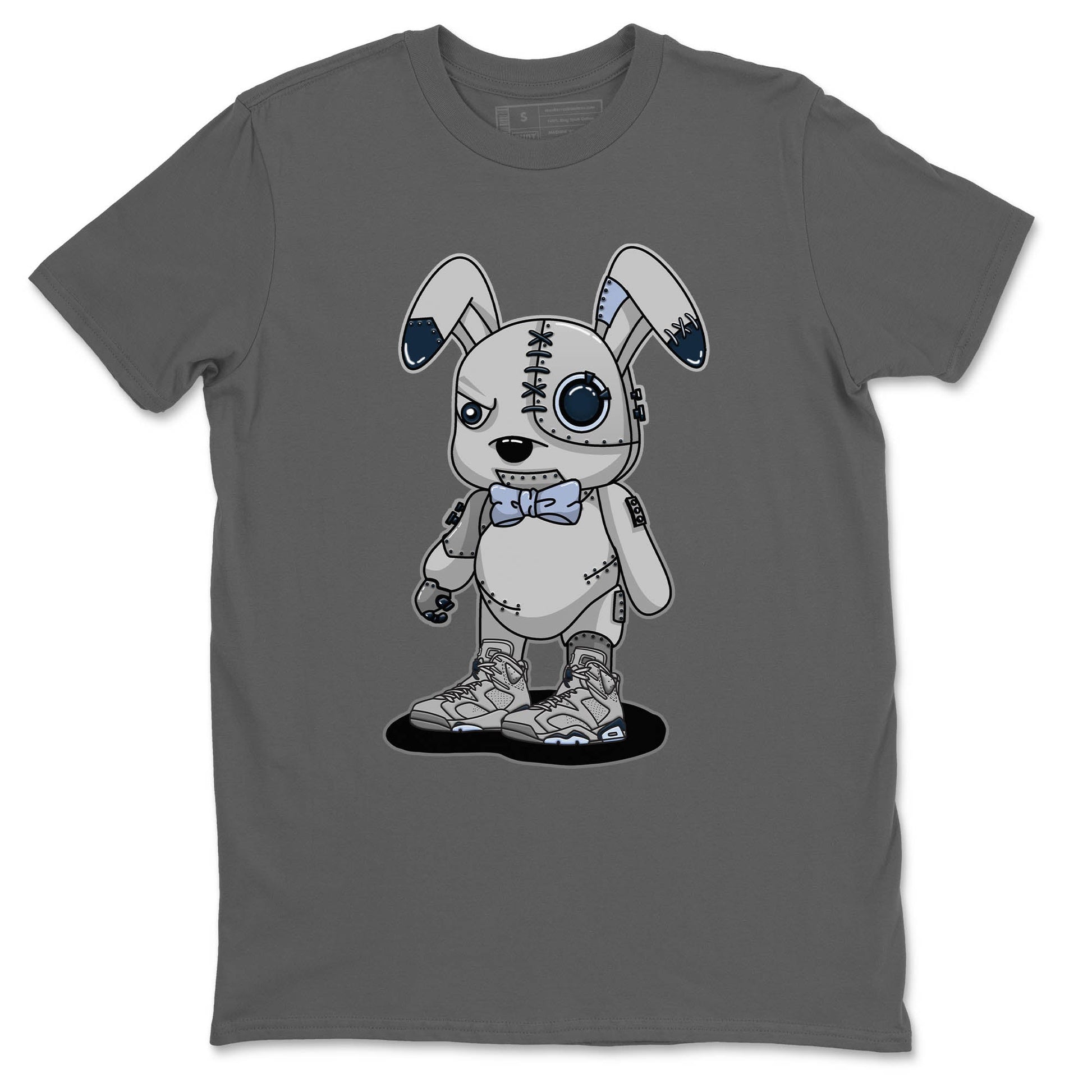 Jordan 6 Georgetown Sneaker Match Tees Cyborg Bunny Sneaker Tees Jordan 6 Georgetown Sneaker Release Tees Unisex Shirts